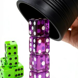 Dice Stacking Cup Set HIOHWEFH Durable Dice Cup-0