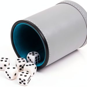 AdnesUSA Dice Cup Velvet Felt Gaming Accessory-0