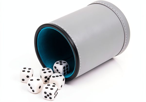 AdnesUSA Dice Cup Velvet Felt Gaming Accessory-0