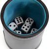 AdnesUSA Dice Cup Velvet Felt Gaming Accessory-3